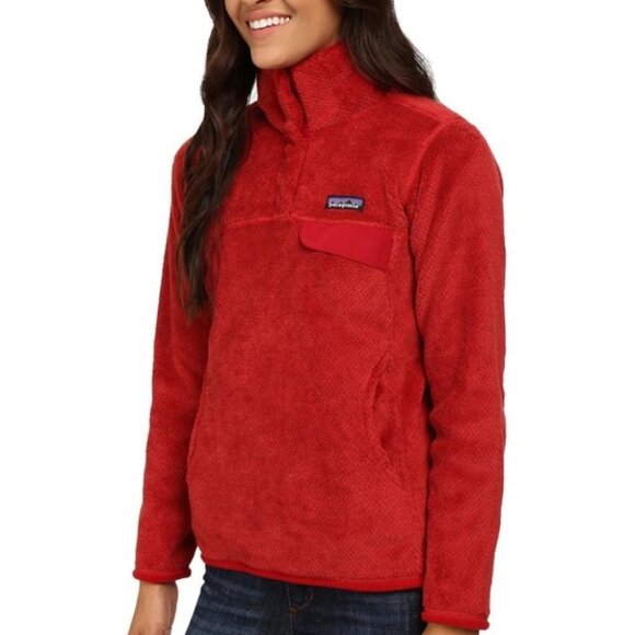 Patagonia Snap Pullover Sweater Recycled Fleece Size Small Synchilla Quarter Zip - Picture 1 of 11